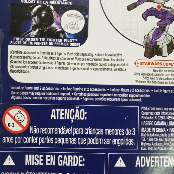 Star Wars The Force Awakens Poe Dameron Action Figure Sealed Disney Hasbro 2015 - Picture 5 of 12